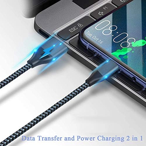 Olort 2 paket tip C Zamjena kabela za punjenje za Samsung Galaxy Tab A 10.1 2019, 8.0 2017; Kartica A7 10.4