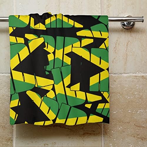 Jamajka zastava Country Pride Pride Peški za ručnik Premium ručnici Krpa za pranje za pranje za hotelske banje