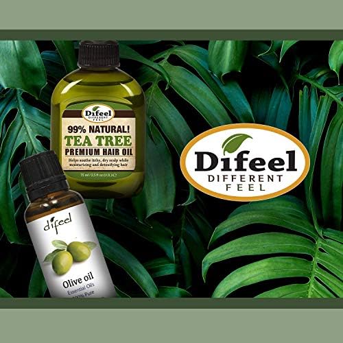 Difeel Mega Care ricinusovo ulje 2,5 unce-prirodno ricinusovo ulje za rast kose