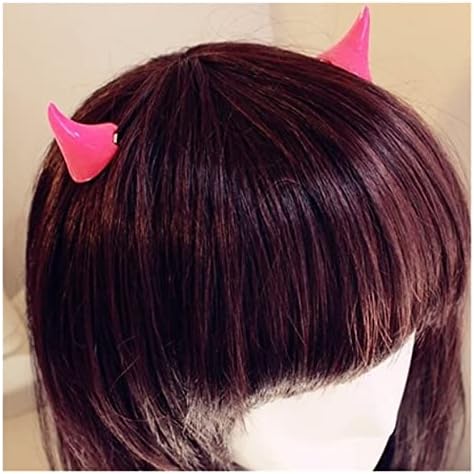 ZYM115 jedan par ukosnica djevojke Cosplay kostim Hair Accessories Clip Headwear Candy boja Halloween party dekoracija Horn Barrettes dnevne aktivnosti