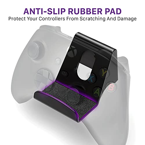 Fosmon Anti-Slip držač za zidni nosač za Gaming kontroler i slušalice - 2 pakovanja, kompatibilni sa