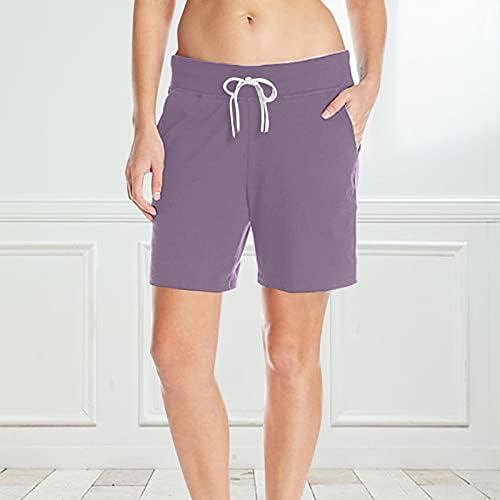 Ženski saloni Hlače udobne vježbe Pješačenje Atletski trčanje casual šorc za žene joga kratke hlače sa džepovima