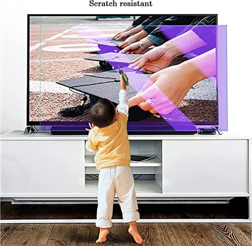 ANSNA MATTE ANTIRRE TV ekran zaštitnika - anti plavi filmovi protiv ogrebotine za 32-75inch 4K Ultra HD LED pametne TV / A / 58 inča 1269x721 mm