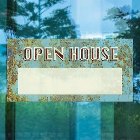 CGsignLab | Prozor Otvorena kuća - uzgoj plave 24 x12