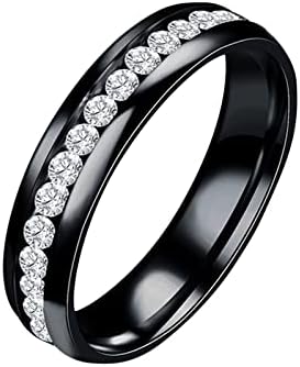 Samopovoljni prstenovi zamrznuti svileni uzorak umetnuli su relijski prsten od rinestone žene izvršite prsten modni nakit poklon prstenovi za prijatelje djevojke dječake dijamantni prstenovi