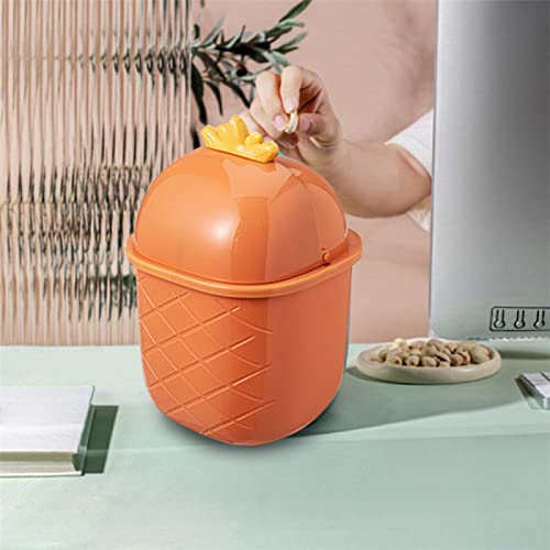 Desktop smeće može dizajn ananasa countertop košarica za otpad Mini smeće Kontejner za stol