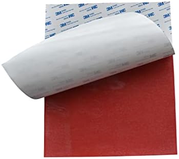Ljepljiva fleksibilna silikonska gumena folija otporna na toplotu, Visoka temperatura, glatka završna obrada, Crvena gumena podloga za DIY uklanjanje vremenskih uslova, brtva, brtva