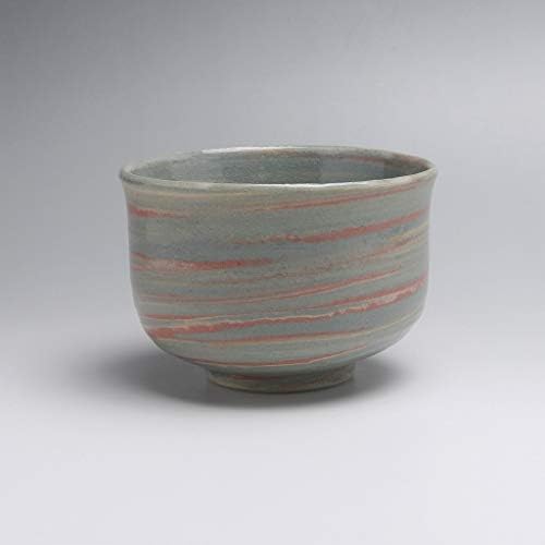 Matcha Chawan teabowl iz komei koto. Hagiware, japanska Knerijska keramika.
