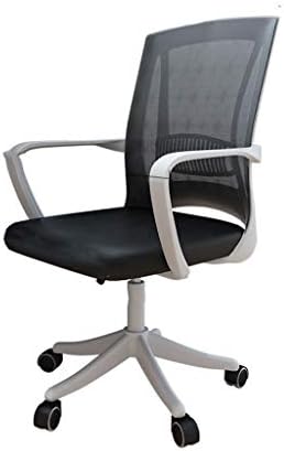 Ygqbgy kancelarijska stolica okretna ergonomska lumbalna potpora prozračna mrežasta stolica podesiva po visini