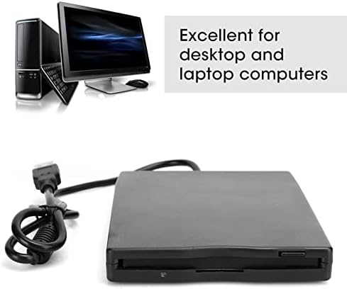 Disketa, prijenosni 3.5-inčni Ultra-tanak USB disketa, Plug and Play USB disketa, disketa za Windows 10/7 / Vista / Windows 8 / XP / ME / 2000 / se / 98