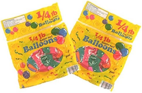 Dobre stare vrijednosti set od 2 paketa različitih boja i veličina balona! Preko 120 ukupnih balona!