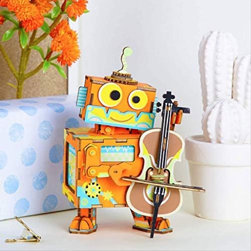 Xjjzs glazbena kutija - muzička kutija u obliku violine Mini plastični muzički nakit Box dječji igrački