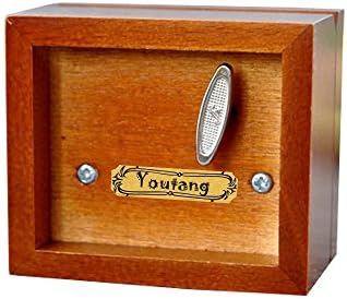 Youtang Music Box, Rohinestone Drvena muzička kutija, Muzičke igračke, Tune: Jingle Bells