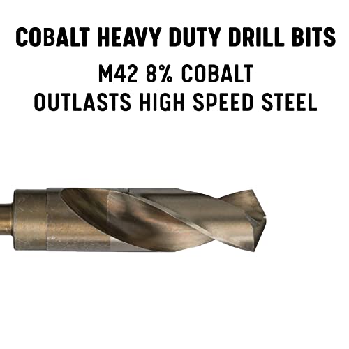 Drill America 14.50 mm burgija za kobalt sa smanjenom drškom sa 1/2 d/AMMCO serijom