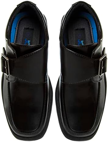 Josmo Cipele Za Dječake-Klasične Cipele Na Pertlanje Oxford Casual Dress Formalne Cipele-Crna