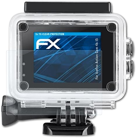 ATFolix Zaštitni film Kompatibilan je s Icefox Action CAM 4K I5 zaštitnikom zaslona, ​​ultra-Clear