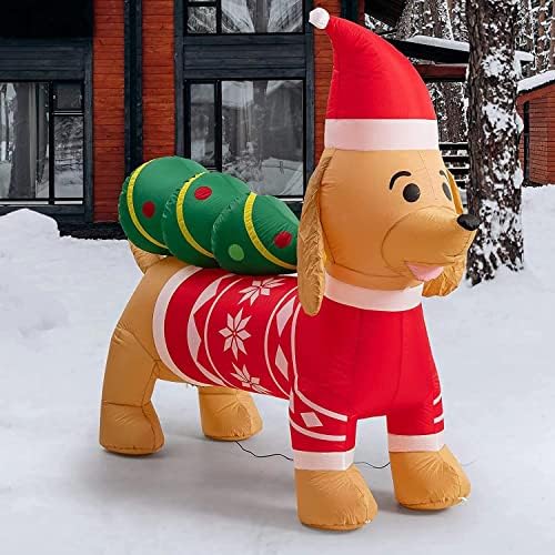Camlo božićni ukrasi božićni kobasični pas božićno drvsko vrt božićne ukrase