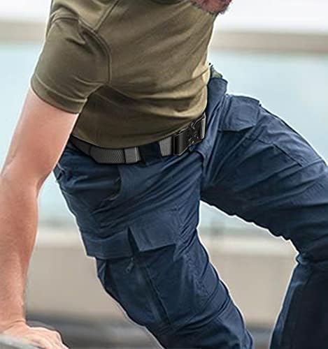BULLIANT muške Tactical Belt Easy Replacing, vojni Rigger elastični najlonski pojas za muškarce