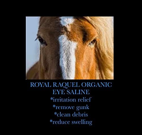 Royal Racquel Organic Eye Saline 8 oz; Nadraživanje, ublažavanje bolova, uklanjanje otpada i oticanje. Nanesite