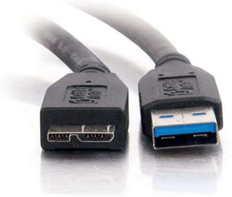 C2G USB kabl, USB 3.0 kabel, USB A do B kabel, 9,84 stopa, crni, kablovi za pokretanje 54175