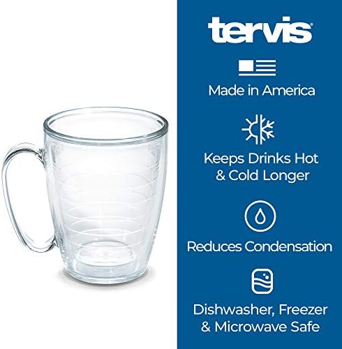 Tervis Made in USA Univerzitet Purdue sa dvostrukim zidovima izolovana čaša za lonce održava piće hladnim i toplim, 16oz šolja - bez poklopca, primarni Logo