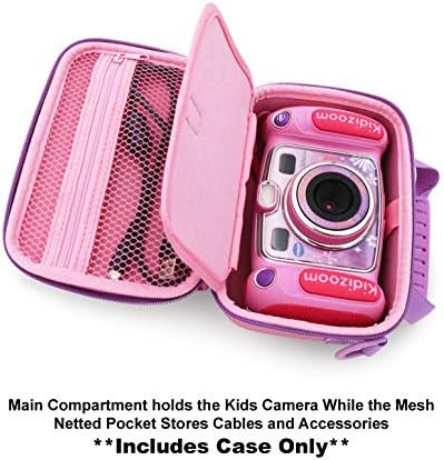 CaseMatix ružičasti fotoaparat Kompatibilan je s VTECH Kidinizoom kamerom - Zaštitna putna futrola