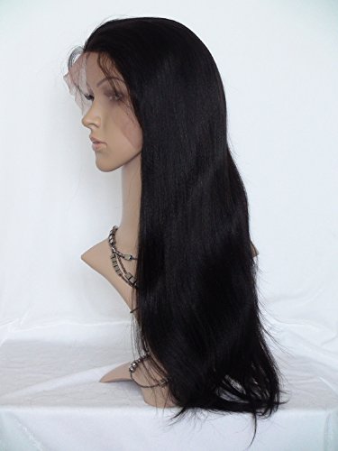 Good Quanlity 20 Crne perike za kosu pune čipke perike za ljudsku kosu kineska Djevičanska Remy ljudska kosa italijanska jaka boja #1b