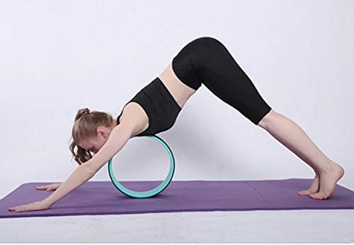 KuFit Yoga Fitness točak & 2 kom blokovi & 1 kom joga traka Combo vrijednost paket-Crna