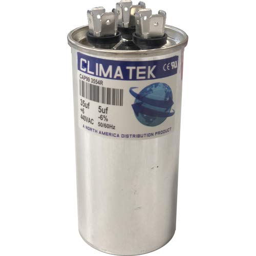 ClimaTek okrugli kondenzator-odgovara Janitrol CAP050350440RSP / 35/5 UF MFD 370/440 Volt VAC