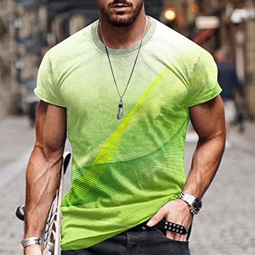 Majica za muškarce 3d štampana košulja smiješni dizajn Tees šarene majice ljetni modni sportski