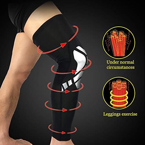 CCBUY 1 par sportski Silikonski Antiskid proteza za dugo koljeno prozračna u ljetnom jastučiću za zaštitu