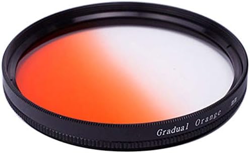 Balaweis 58mm Filter sočiva narandžaste Graduirane boje za DSLR dodatak za sočiva kamere sa Filterskim navojem od 58 mm