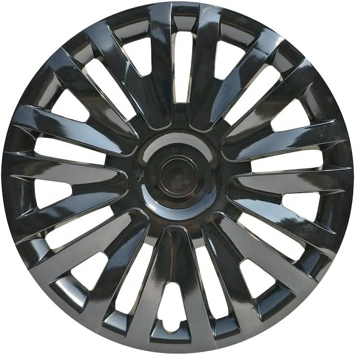 Coprit set poklopca od 4 kotača 13 inčni crni hubcap snap-na Opel / Vauxhall