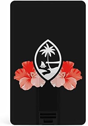 Guam Tribal Hibiscus USB Flash pogon Personalizirana kreditna kartica Pogonski memorijski stick USB ključni pokloni
