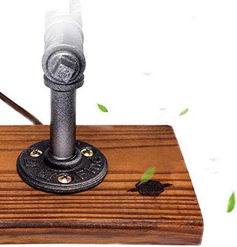 YUANFLQ Classic antique Iron Loft Edison industrijski Retro ličnost vodovodne cijevi kafa Creative Desk stolna