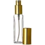 Grand Parfums Fine Mist 1 oz Parfem Atomizer visoki tanki stakleni boca srebrni prskalica 30ml