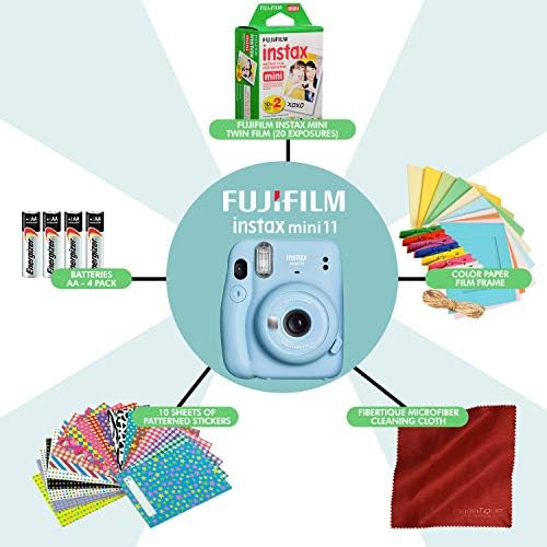 Fujifilm INSTAX Mini 11 kamera za trenutni Film sa Fujifilm Instax Mini Twin filmom i priborom dodatne opreme