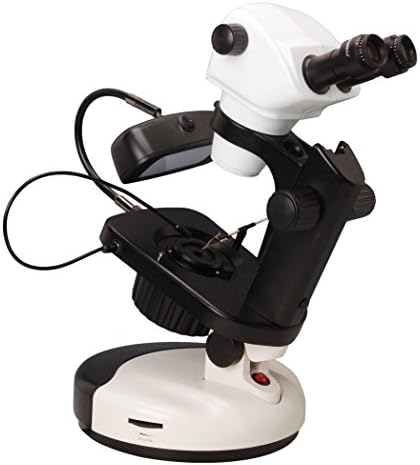 BestScope bs-8060T gemološki Trinokularni Zoom mikroskop, okulari WF15x, uvećanje 8x-50x, osvjetljenje