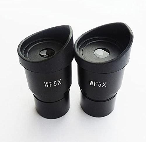 Oprema za mikroskop 1 kom Wf5x okular širokog polja 20mm sa čašicama za oči veličina montaže 30mm 30.5 mm opcioni