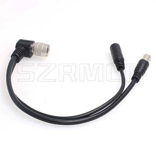 SZRMCC ženka BNC i ulaz DC 5,5 mm x 2,1 mm do hirose 12-pin Ženski y Split video kabel za napajanje