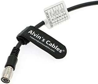 Alvinova kabela HIROSE 6 PIN ženska HR10A-7p-6S za leteći kabel za letenje kabel za basler gige avt za Sony CCD