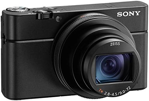 Sony Cyber-Shot DSC-RX100M6 RX100 Vi Mark 6 20.2 MP 4k kompaktna digitalna kamera sa F2.8 - F4.5 Zeiss 24-200mm objektivom sa trostrukom baterijom Deko zupčanikom torba sa memorijskom karticom putni paket