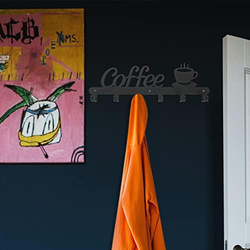 LACENFY zidni nosač nosača zaslon zaslon Držač nosač nosač zida zida zida na zidu kuka kuhinjska krigla viseći nosač zidne šalice šalice zidne montirane krigne stalak za kavu