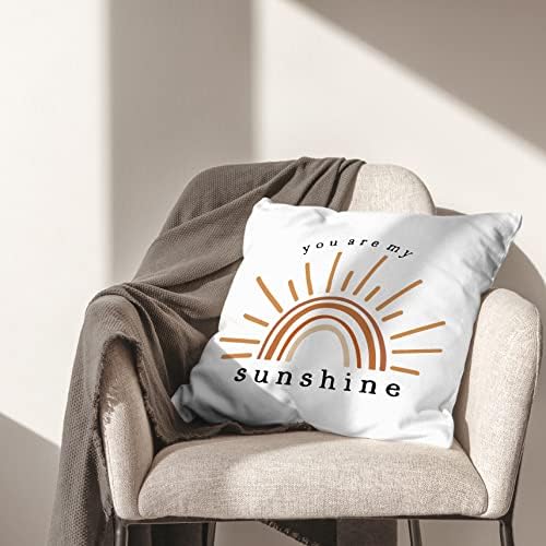 HIWX, mi si mi sunce inspirativno citat Dekorativni jastučni jastuk jastuk, motivacijski ohrabrenje