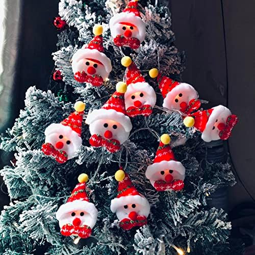 LED Božićni niz svjetlo božićno drvo praznična svjetla dekoracija za kućnu zabavu vrt unutarnji i vanjski sjajni baloni Led