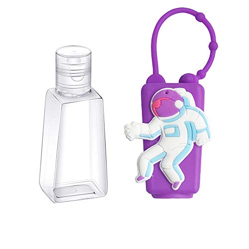 Vhopmore 6pcs Veličina putovanja Kids prazne boce za sanitet sa držačem sa ključem od odvojive