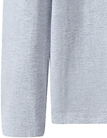 Jeke-dg Muška kauče Pulover dugih rukava majica Crewneck Duks Čvrsta lagana džemper vrhova košulja za dno