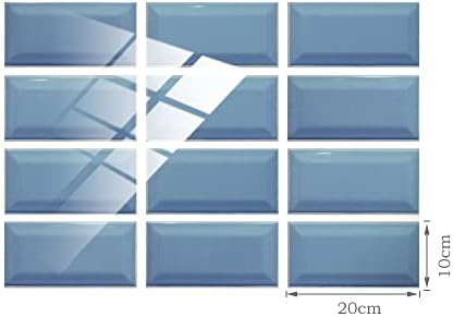 Wssbk naljepnice sa plavim mramornim kristalnim filmom samoljepljive naljepnice za podove zidne naljepnice za renoviranje doma