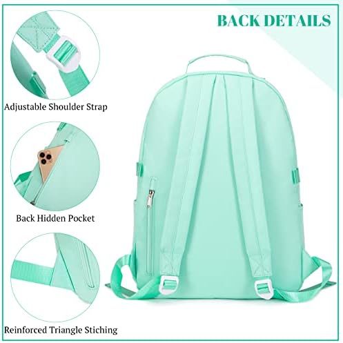 Mirlewaiy Dječja školska torba Laptop ruksak TEEN Girl School Backpack Ženske torbe za student Daypack