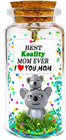 POPUPONY pokloni za mamu, Majčin dan pokloni od kćeri sina, najbolji mama pokloni Koala Pun poruka u bočici, Funny Volim te mama rođendan Božić predstavlja godišnjicu Valentinovo Pokloni za mamu žene